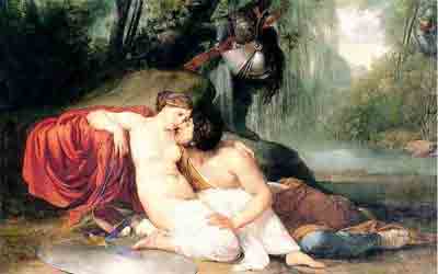 F. Hayez: Rinaldo e Armida - 1812-1813 (tela)