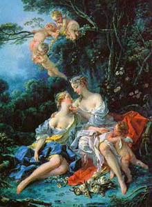Giove e Callisto - Boucher