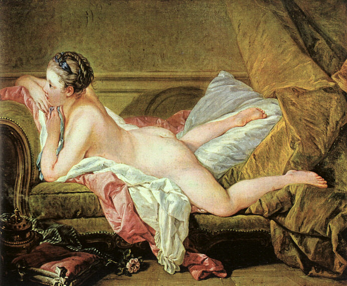 Nudo sul sofà - Boucher