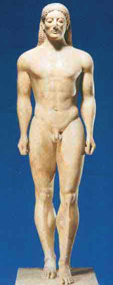 Kouros - Museo di Atene